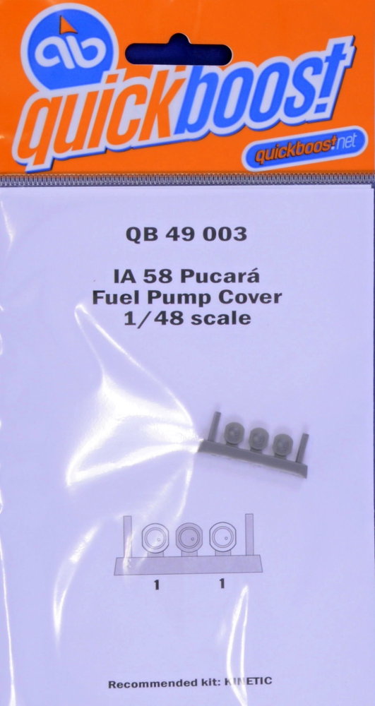 1/48 IA 58 Pucará fuel pump cover (KIN)
