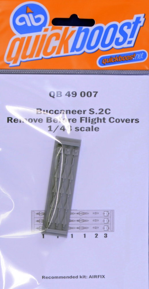 1/48 Buccaneer S.2C RBF covers (AIRFIX)