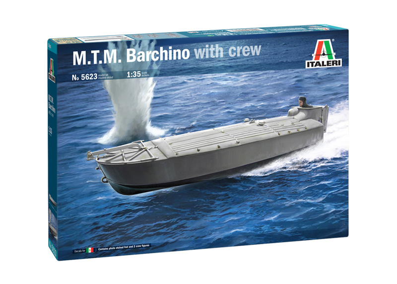 Model Kit loď 5623 - M.T.M. "Barchino" with crew (1:35)