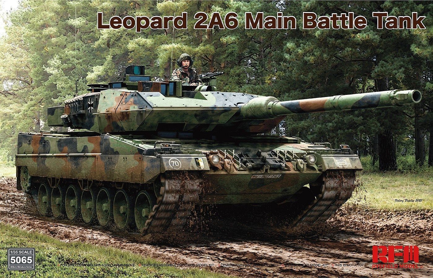 Fotografie 1/35 Leopard 2A6 Main Battle Tank
