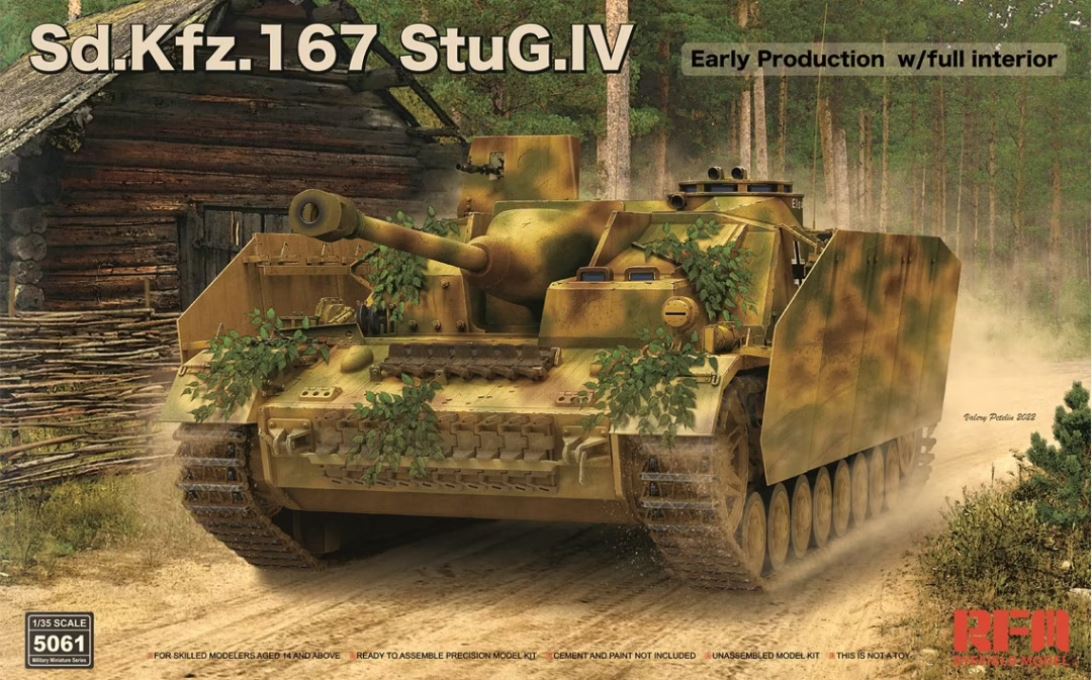 Fotografie 1/35 Sd.Kfz.167 StuG.IV Early Production (full interior)