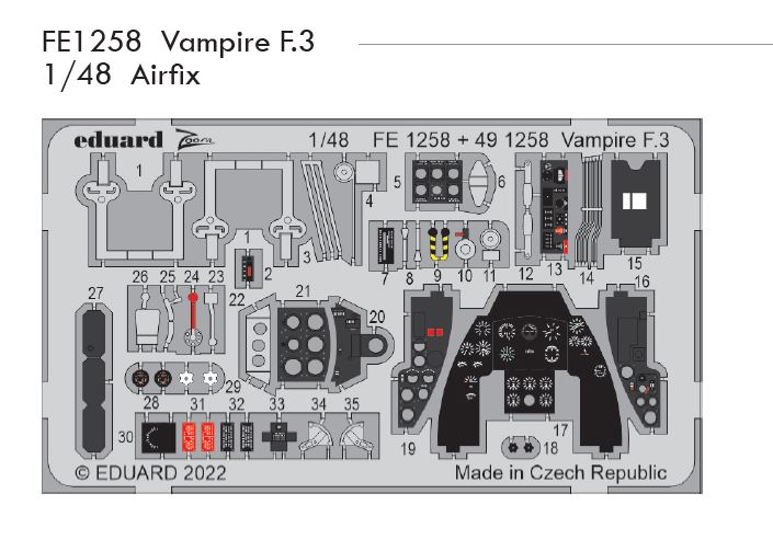 1/48 Vampire F.3 (AIRFIX)