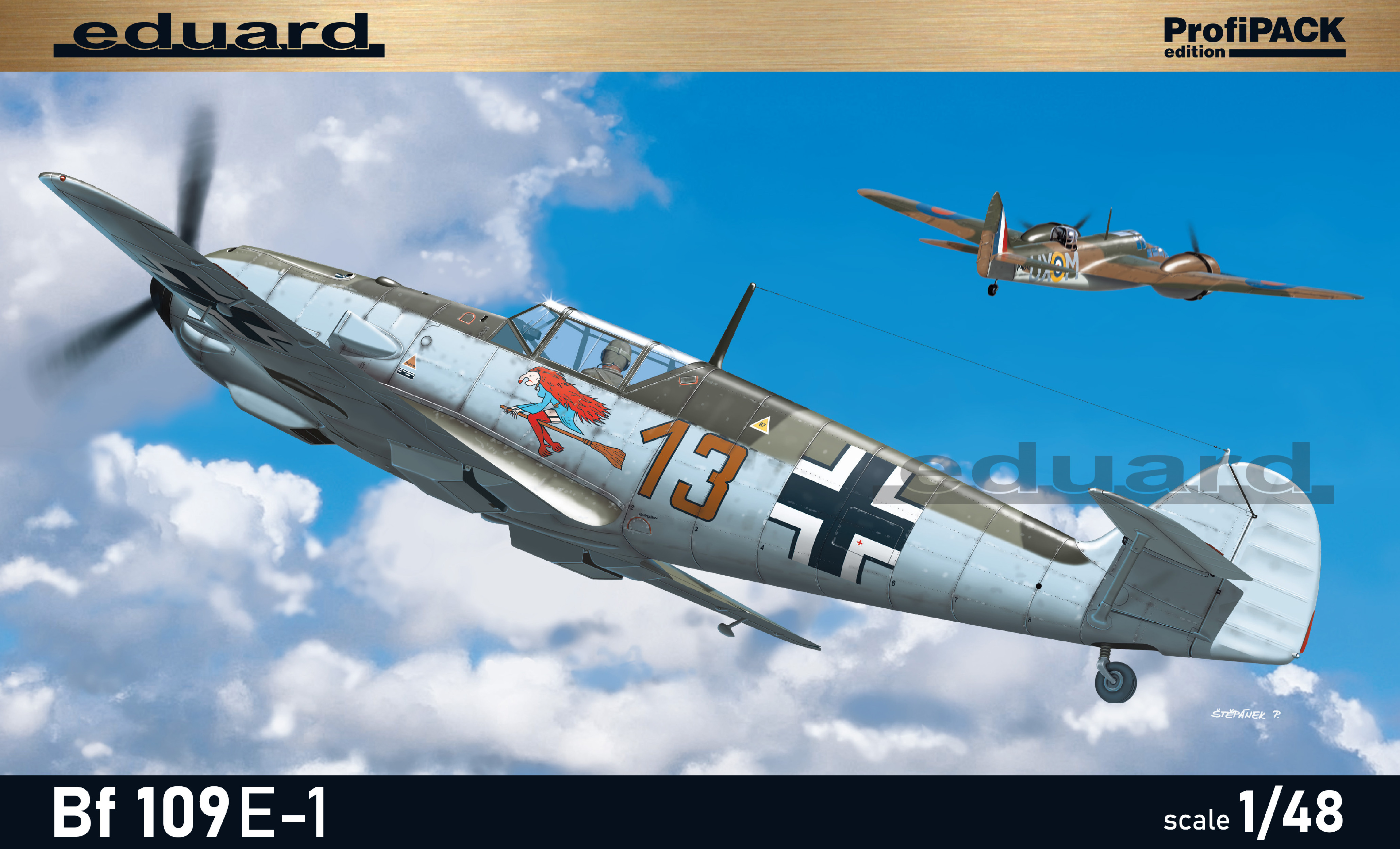 1/48 Bf 109E-1 (Profipack)