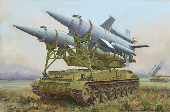 Fotografie 1/72 Soviet 2K11A TEL w/9M8M Missile "Krug-a"(SA-4 Ganef)