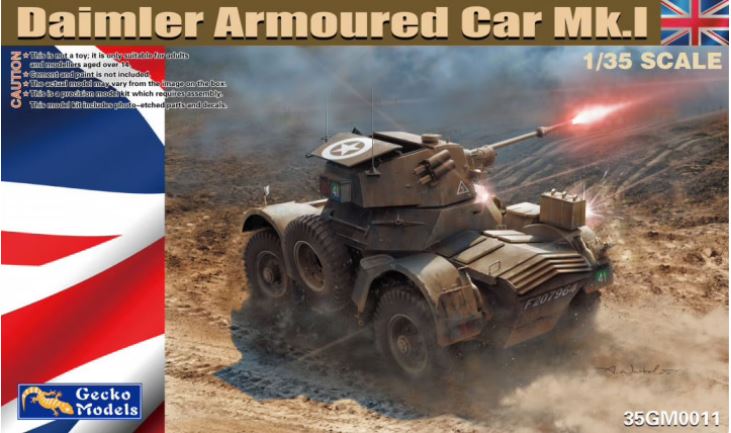Fotografie 1/35 Daimler Armoured Car Mk. 1