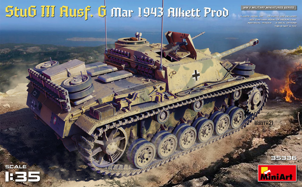 Fotografie 1/35 StuG III Ausf. G March 1943 Alkett Prod.