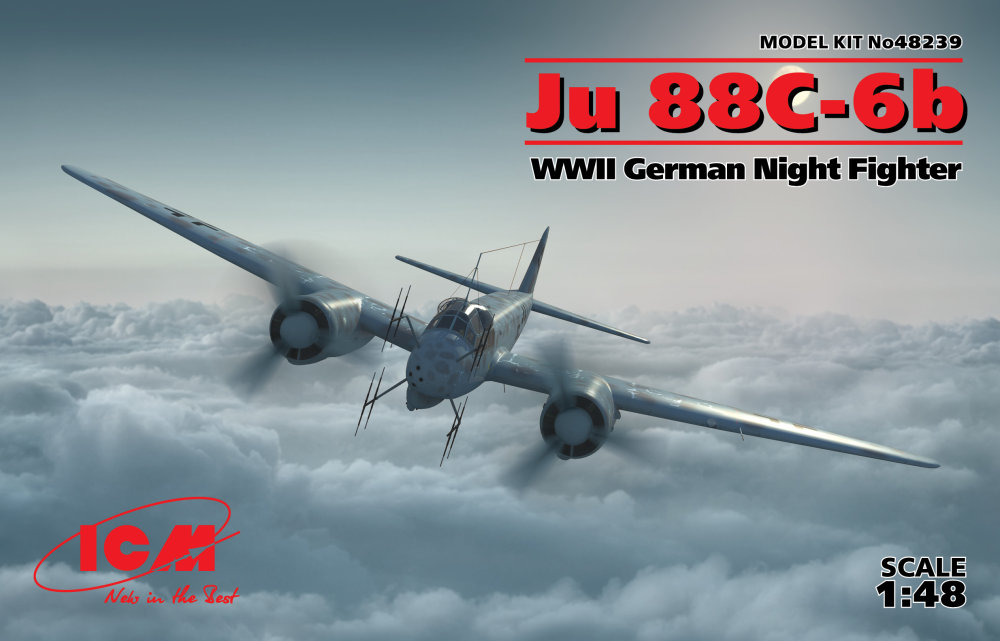 Fotografie 1/48 Junkers Ju 88C-6b German Night Fighter WWII