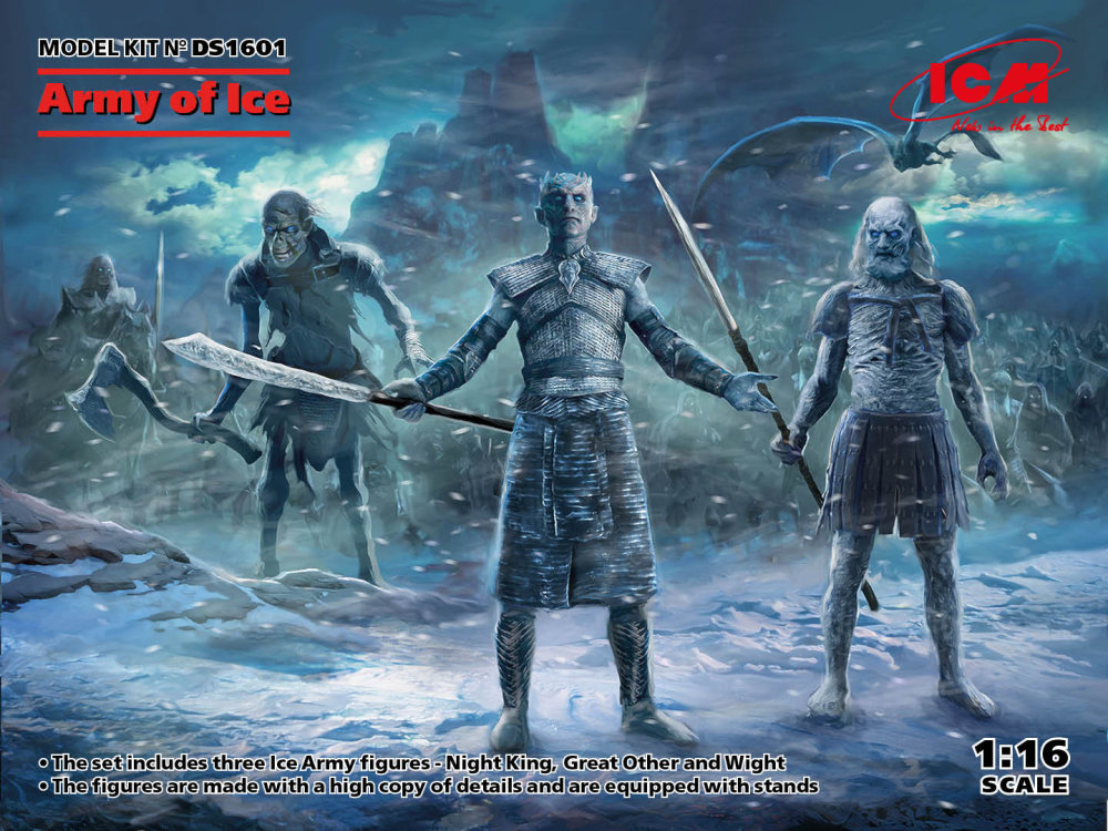 Fotografie 1/16 Army of Ice (Night King, Great Other, Wight)