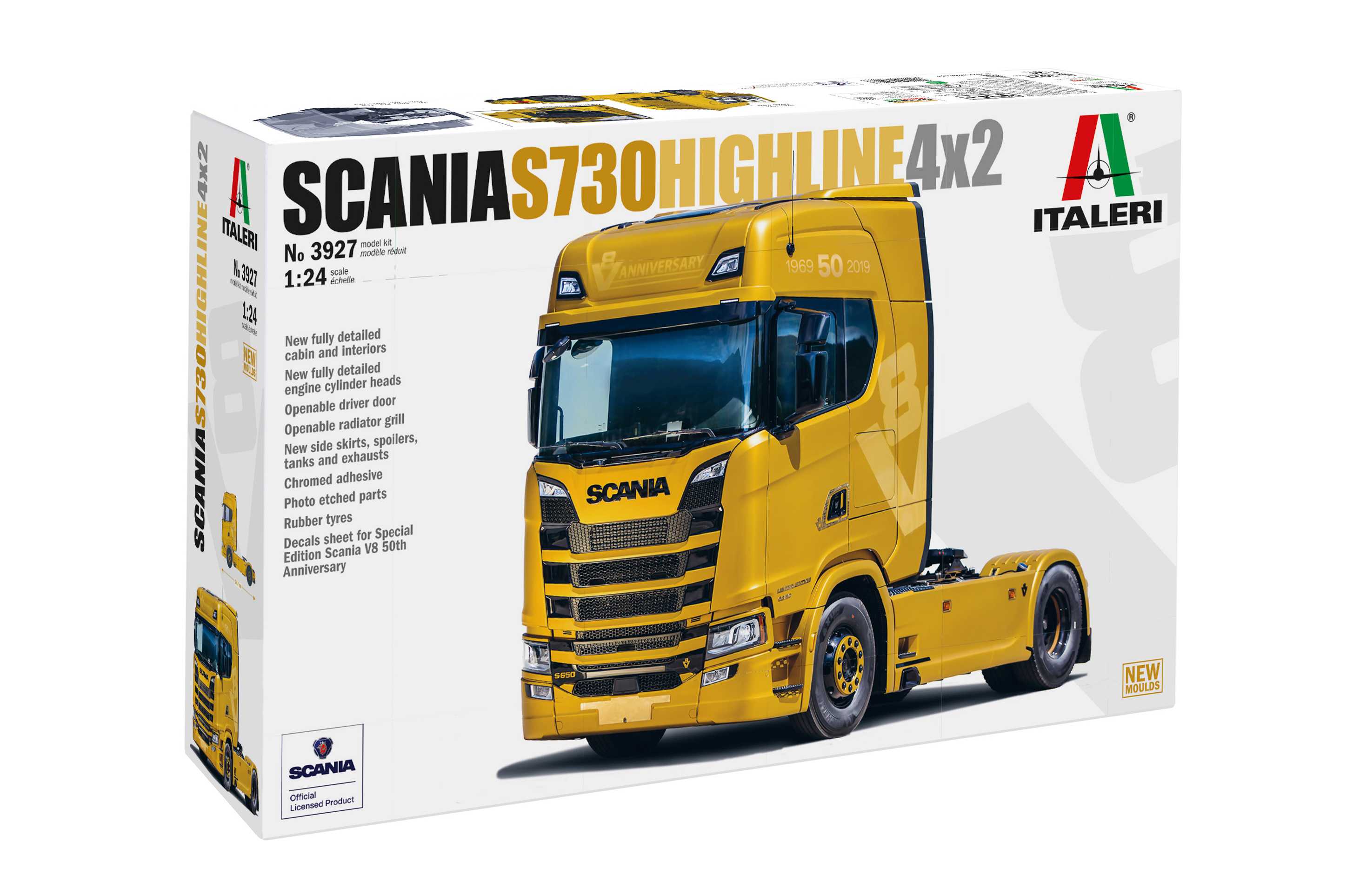 Model Kit truck 3927 - SCANIA S730 HIGHLINE 4x2 (1:24)