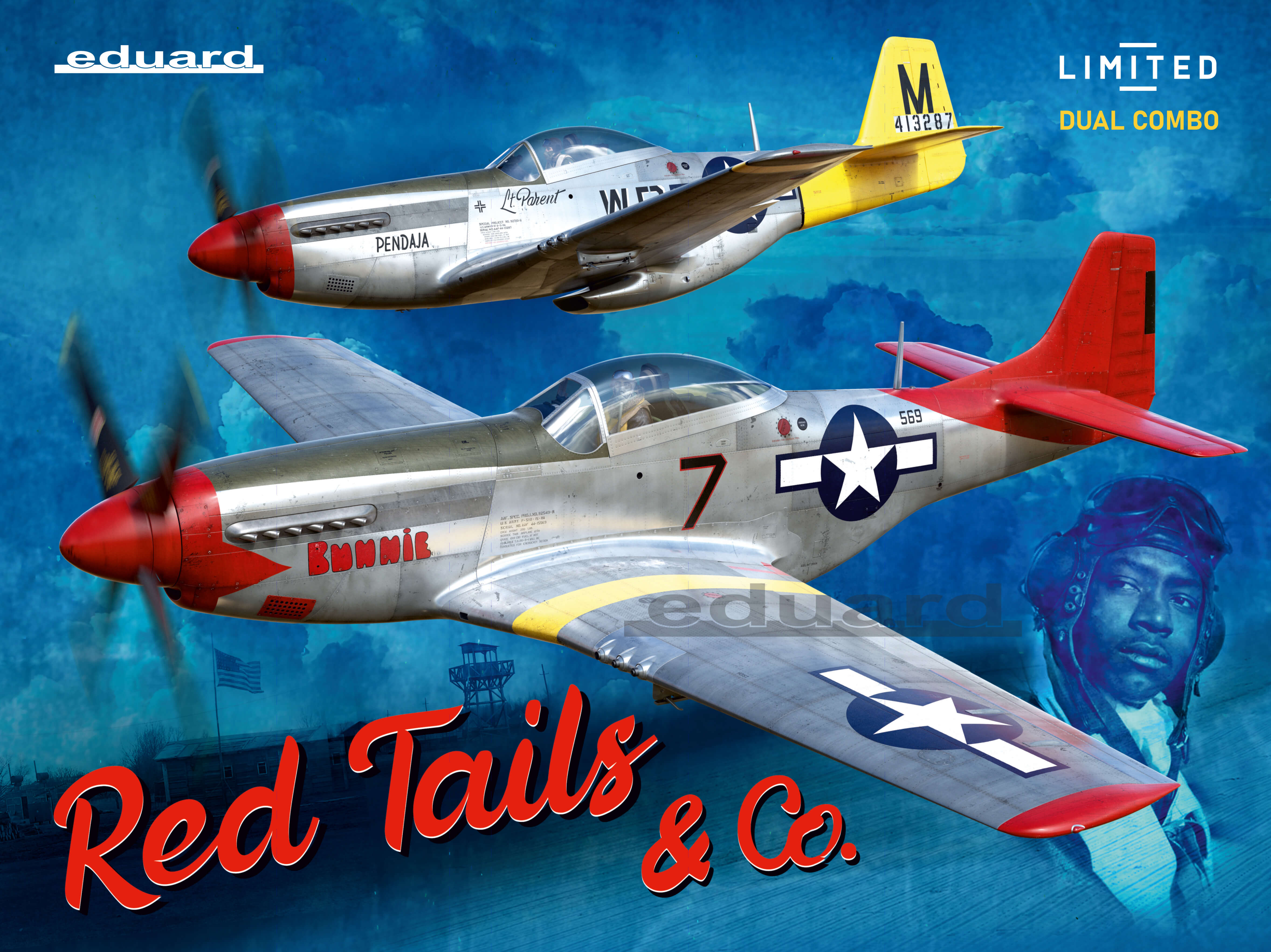 1/48 P-51D Mustang - RED TAILS & Co. DUAL COMBO (Limited edition)