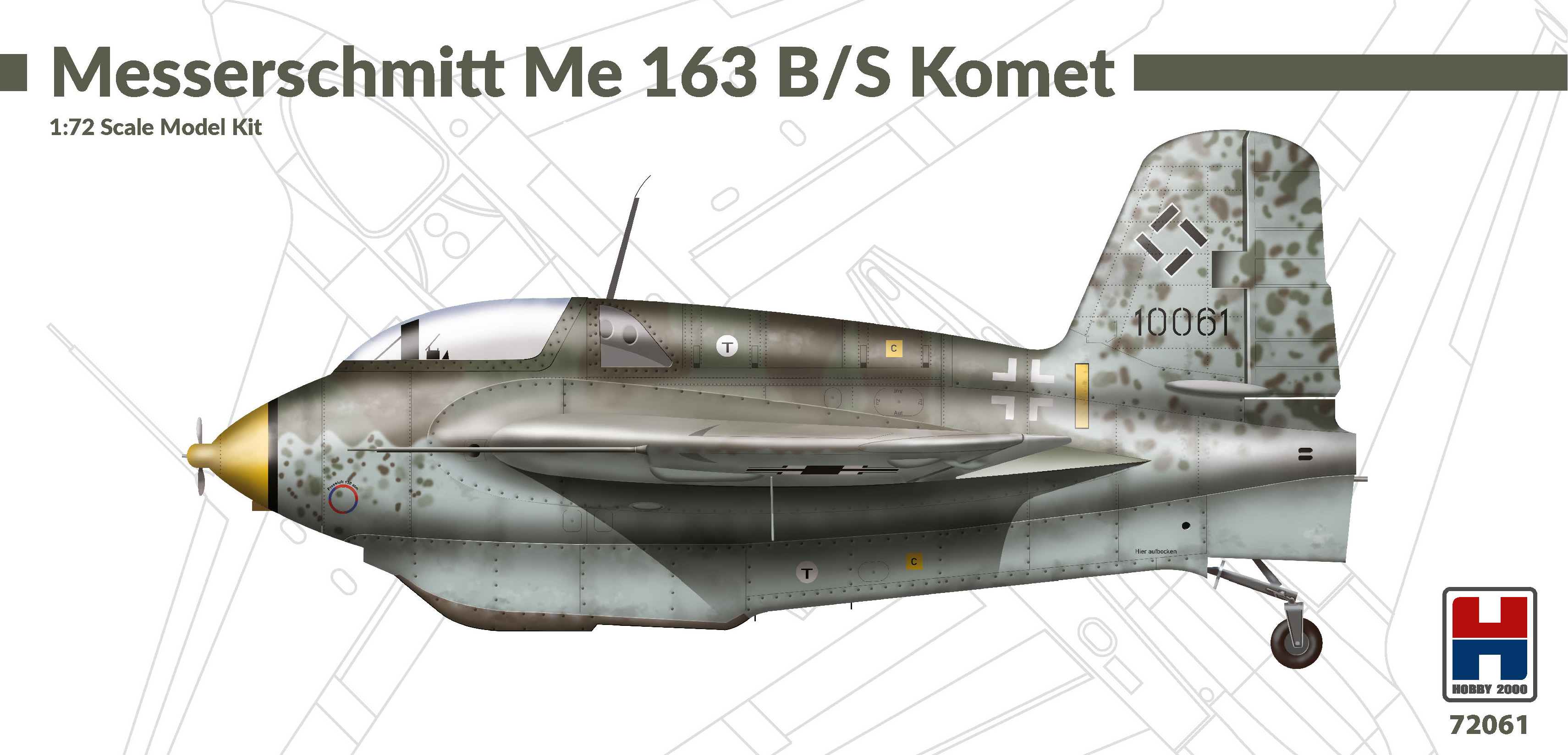 Fotografie 1/72 Messerschmitt Me 163 B/S Komet