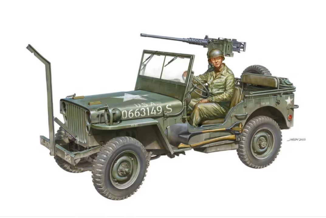 1/16 ¼-ton 4×4 G503 MB Utility Truck