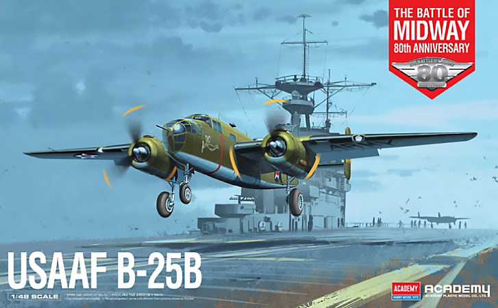 Model Kit letadlo 12336 - USAAF B-25B "Doolittle Raid" (1:48)