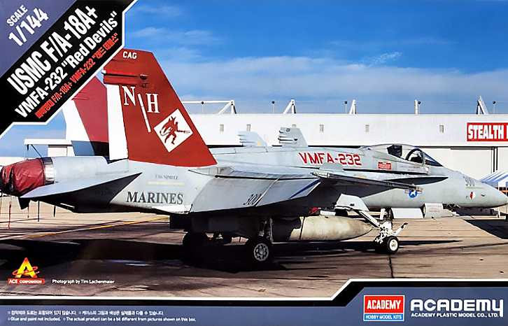 Fotografie Model Kit letadlo 12627 - USMC F/A-18A+ VMFA-232 "Red Devils" (1:144)