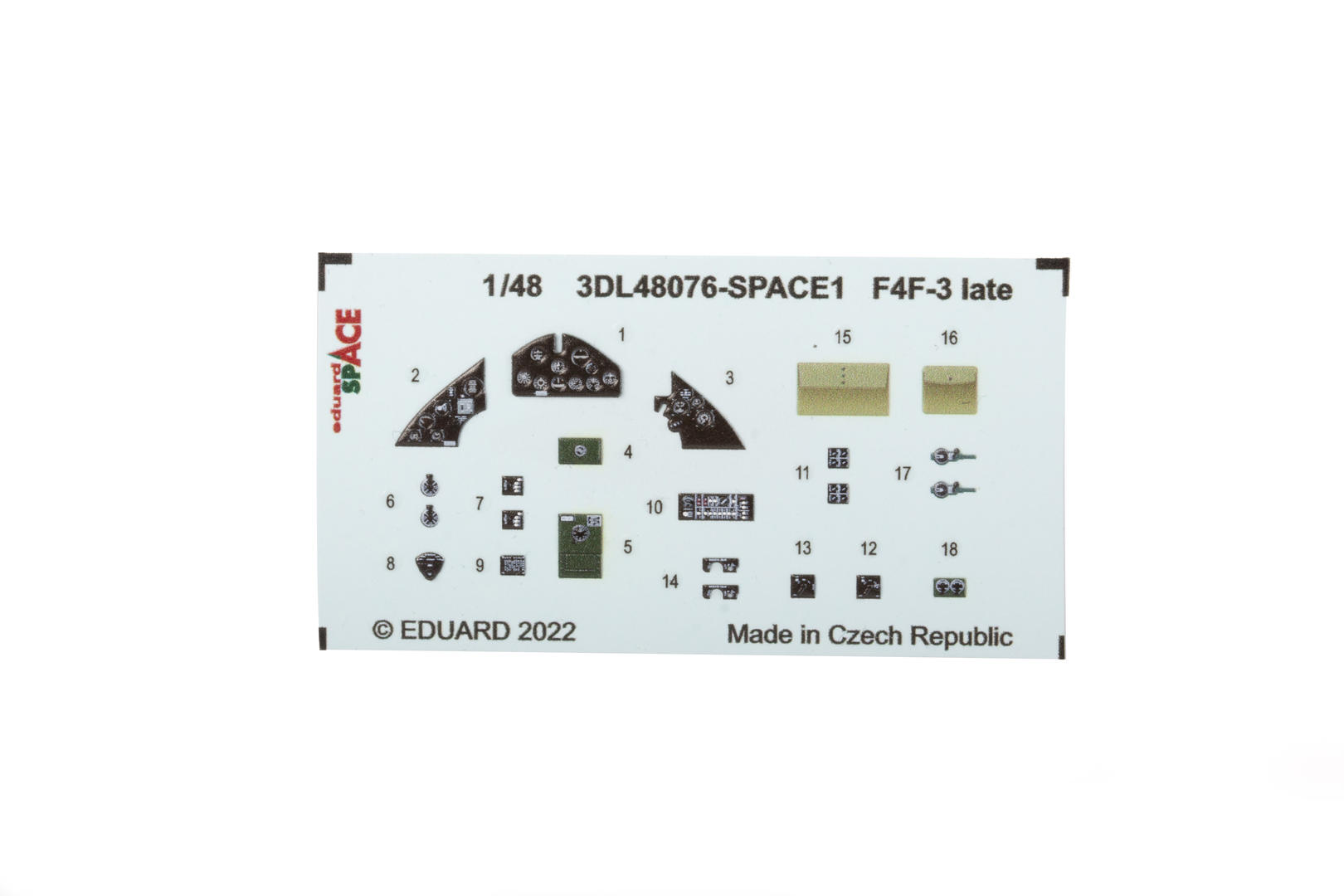1/48 F4F-3 late SPACE (EDUARD)