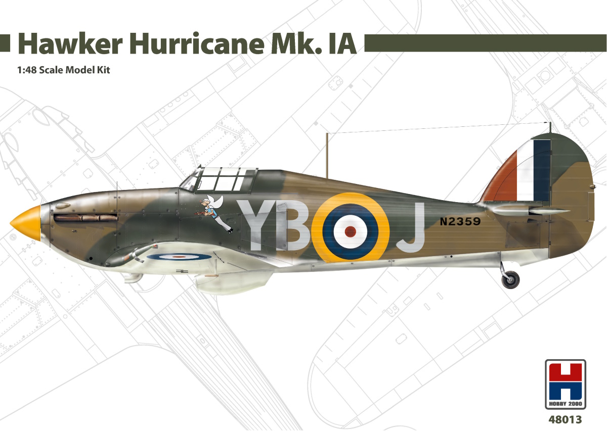 1/48 Hawker Hurricane Mk.IA (Hasegawa)