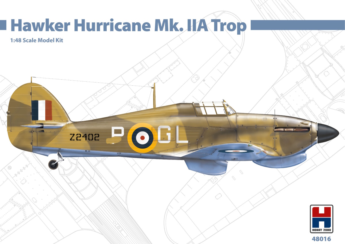 1/48 Hawker Hurricane Mk.IIA Trop (Hasegawa)