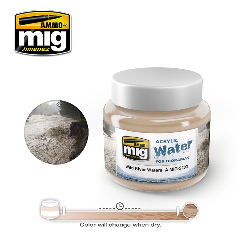 Wild River Waters Acrylic Water (250 ml)
