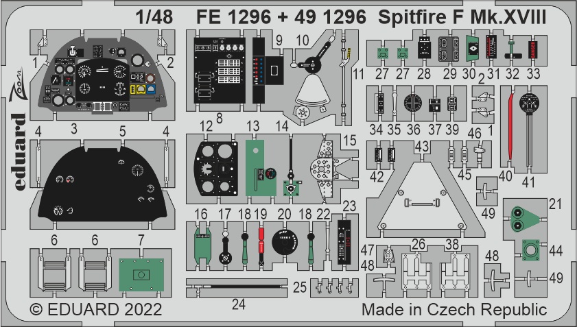 1/48 Spitfire F Mk.XVIII (AIRFIX)