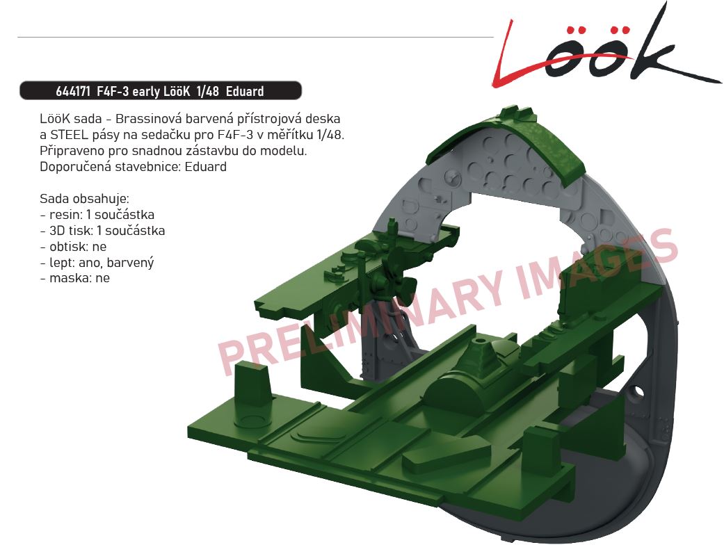 Fotografie 1/48 F4F-3 early LööK (EDUARD)