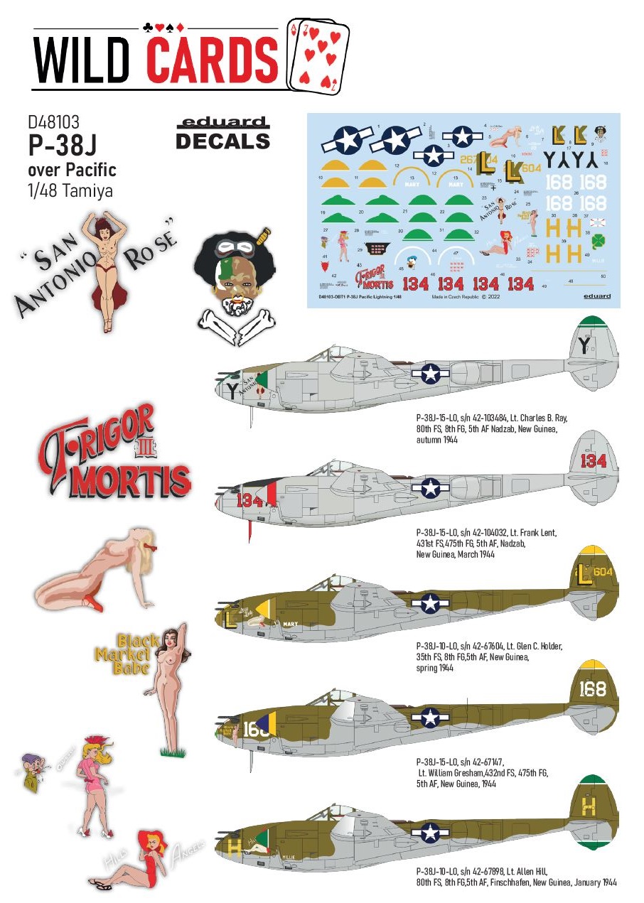 1/48 P-38J Pacific Lightning (TAMIYA)