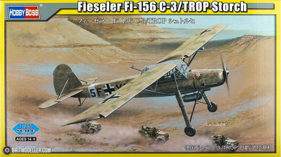 1/35 Fieseler Fi-156 C-3/Trop Storch