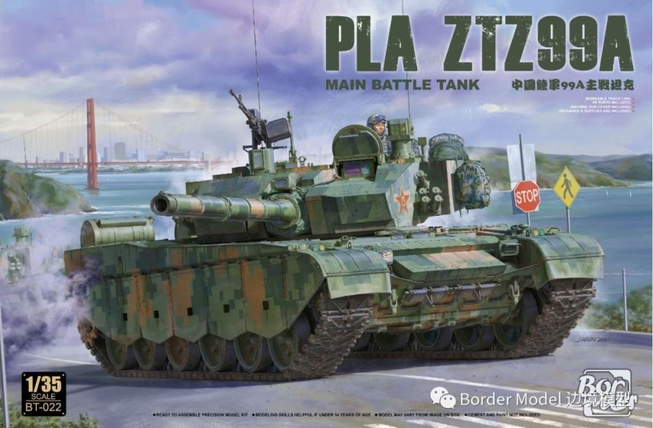 Fotografie 1/35 PLA ZTZ99A Main Battle Tank