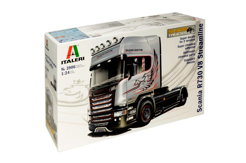 Fotografie Model Kit truck 3906 - SCANIA R730 STREAMLINE 4x2 (1:24)