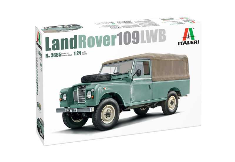 Fotografie Model Kit military 3665 - Land Rover 109 LWB (1:24)