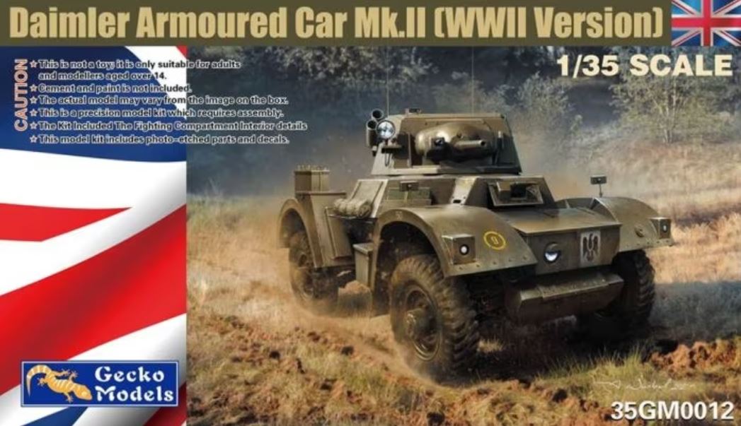 Fotografie 1/35 Daimler Armoured Car Mk. II (WWII Version)