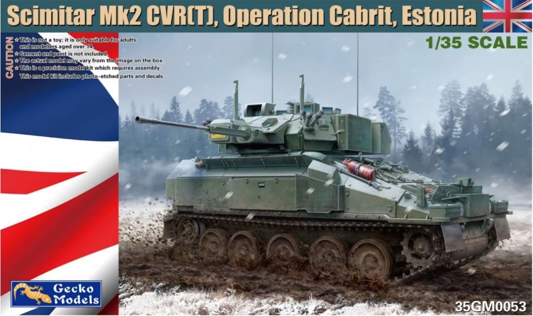 1/35 Scimitar Mk2 CVR(T),Operation Cabrit, Estonia