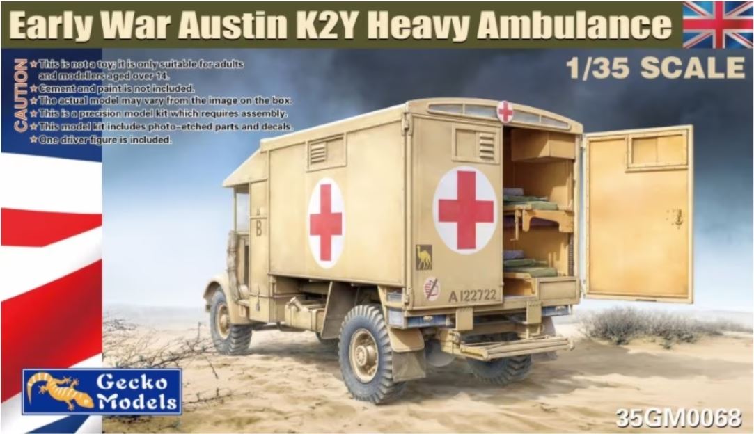 Fotografie 1/35 Early War British Army 4x2 Heavy Ambulance