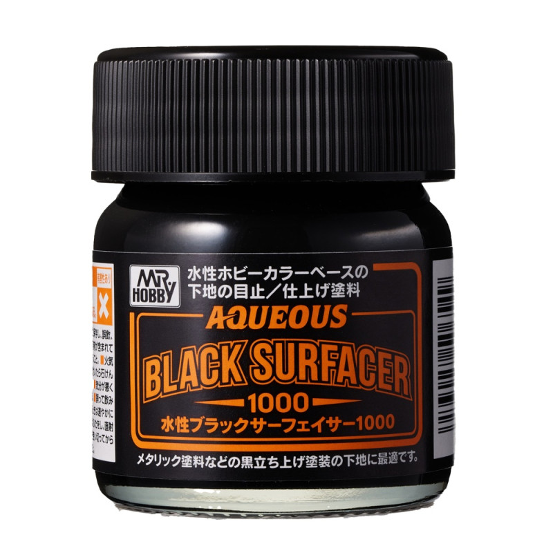 HSF03 Aqueous Black Surfacer 1000 - stříkací tmel 40ml