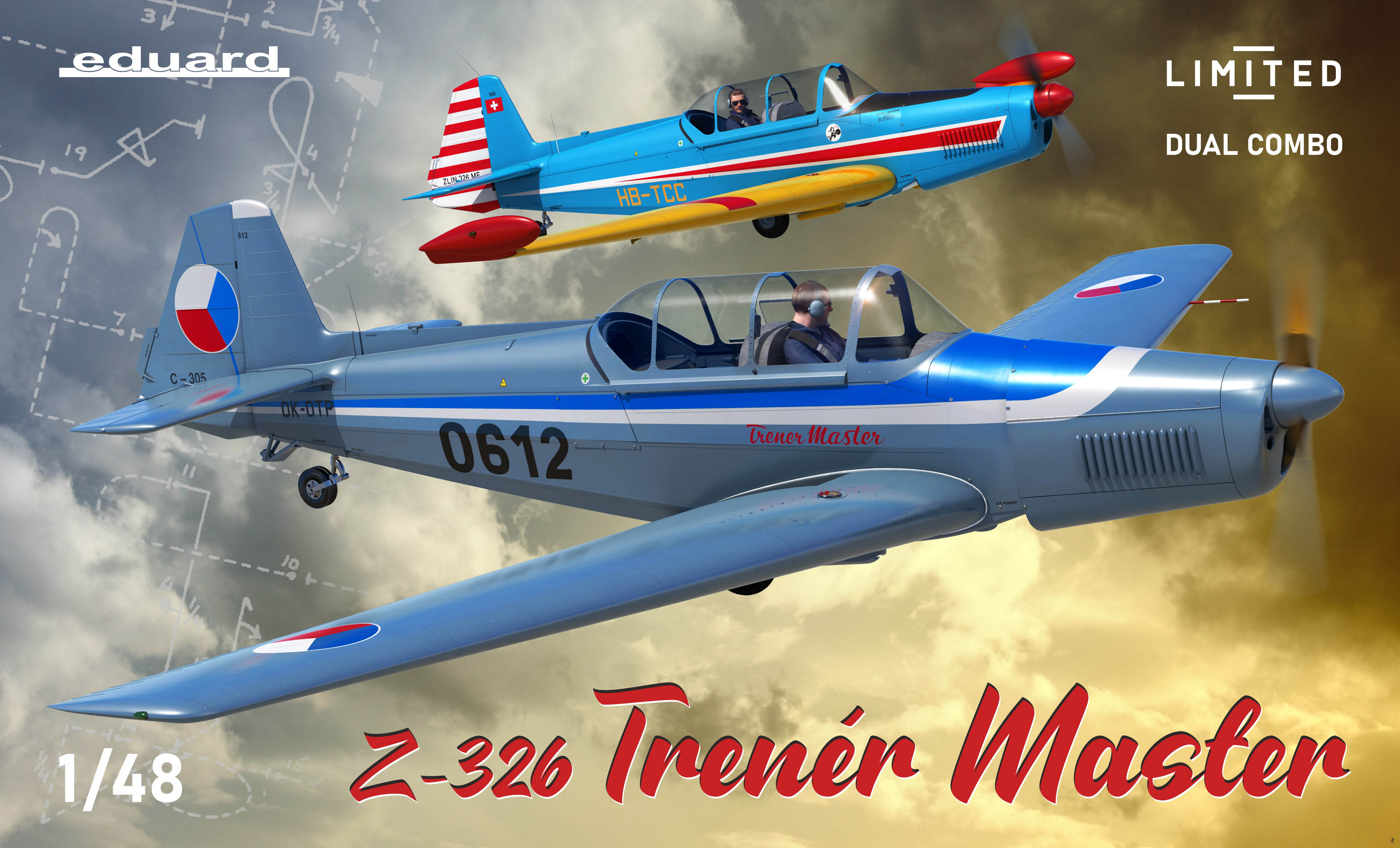 Fotografie 1/48 Z-326 Trenér Master DUAL COMBO (Limited edition)