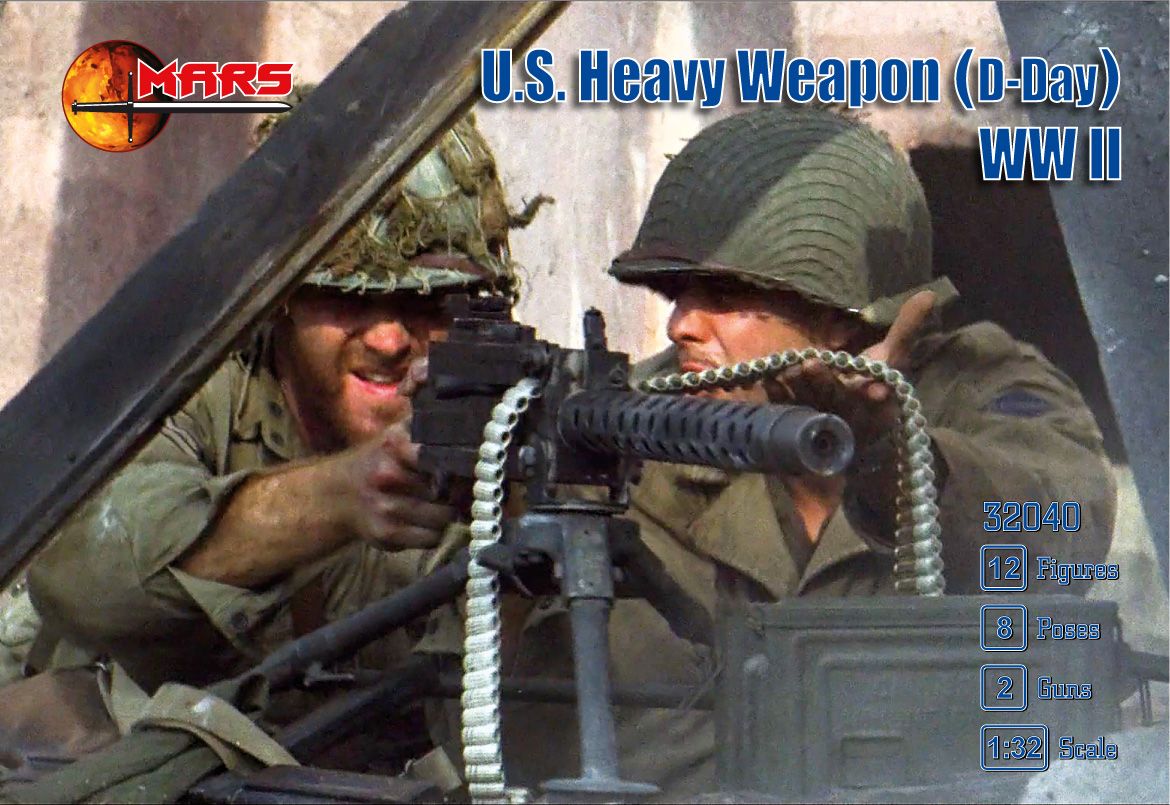 1/32 U.S. Heavy Weapon (D-Day) WWII