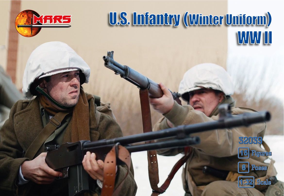 1/32 U.S. Infantry (Winter Uniform) WWII