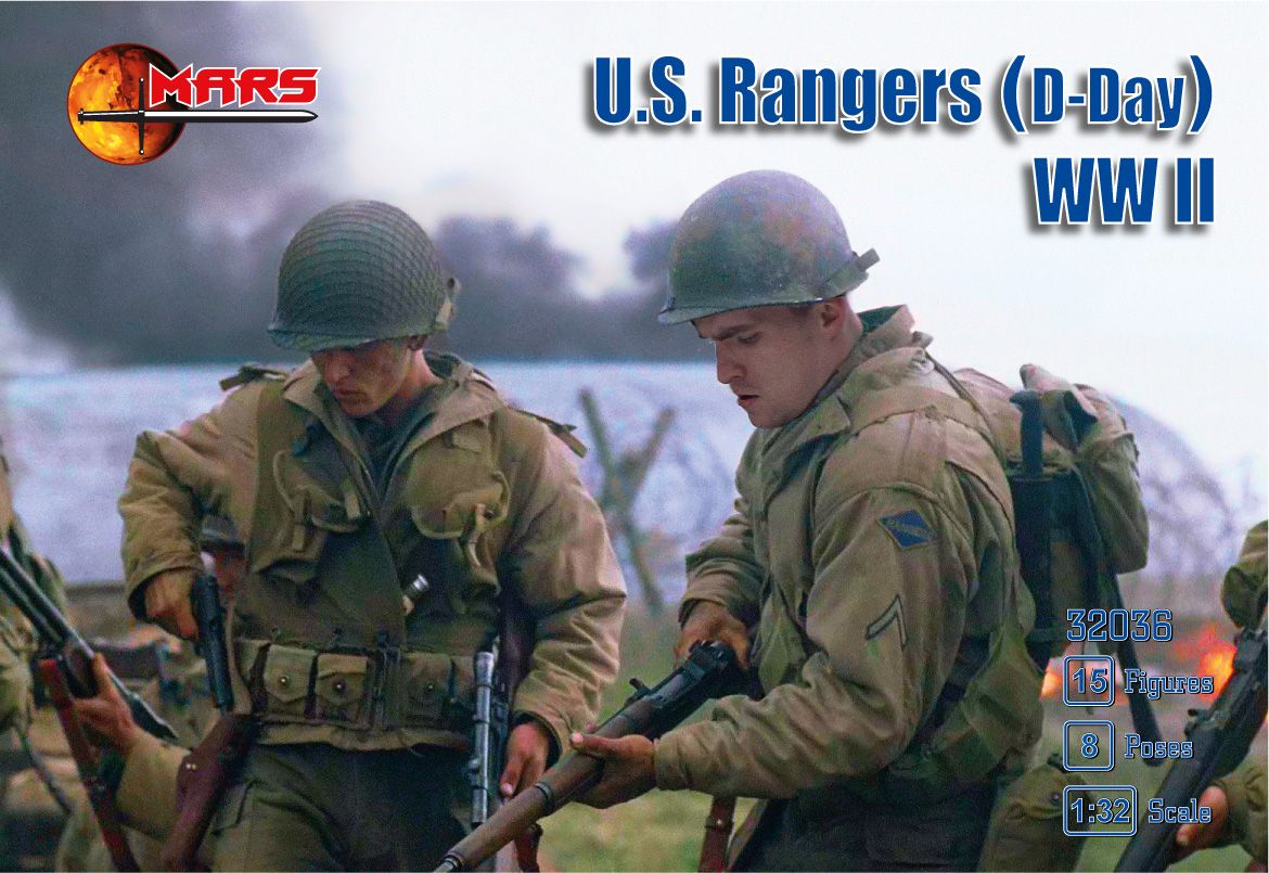 1/32 U.S. Rangers (D-Day) WWII