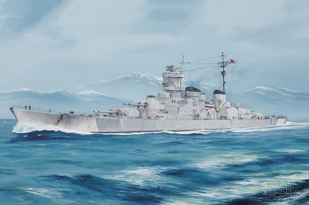 Fotografie 1/350 DKM O Class Battlecruiser Barbarossa