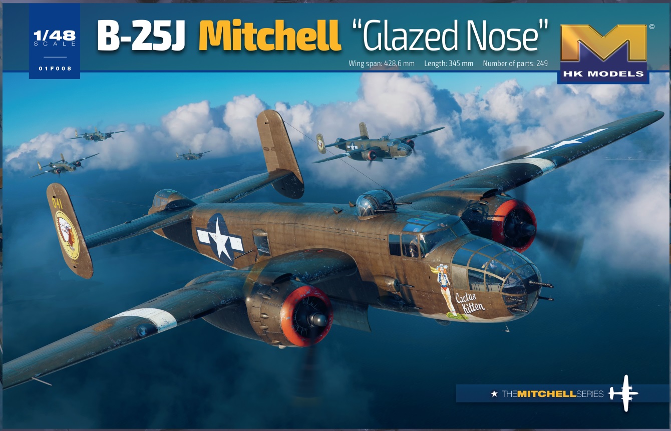 1/48 B-25J Mitchell Glazed Nose