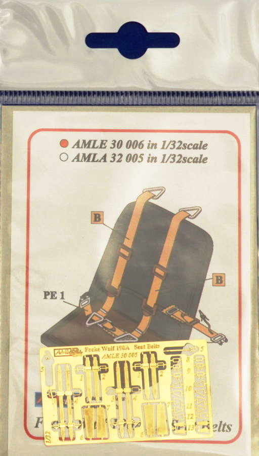 1/32 Seatbelts Focke Wulf 190 A/F (PE set)