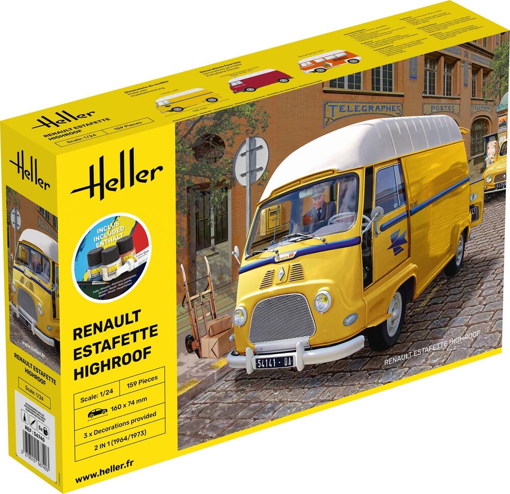 1/24 Renault Estafette High Roof - Starter Kit