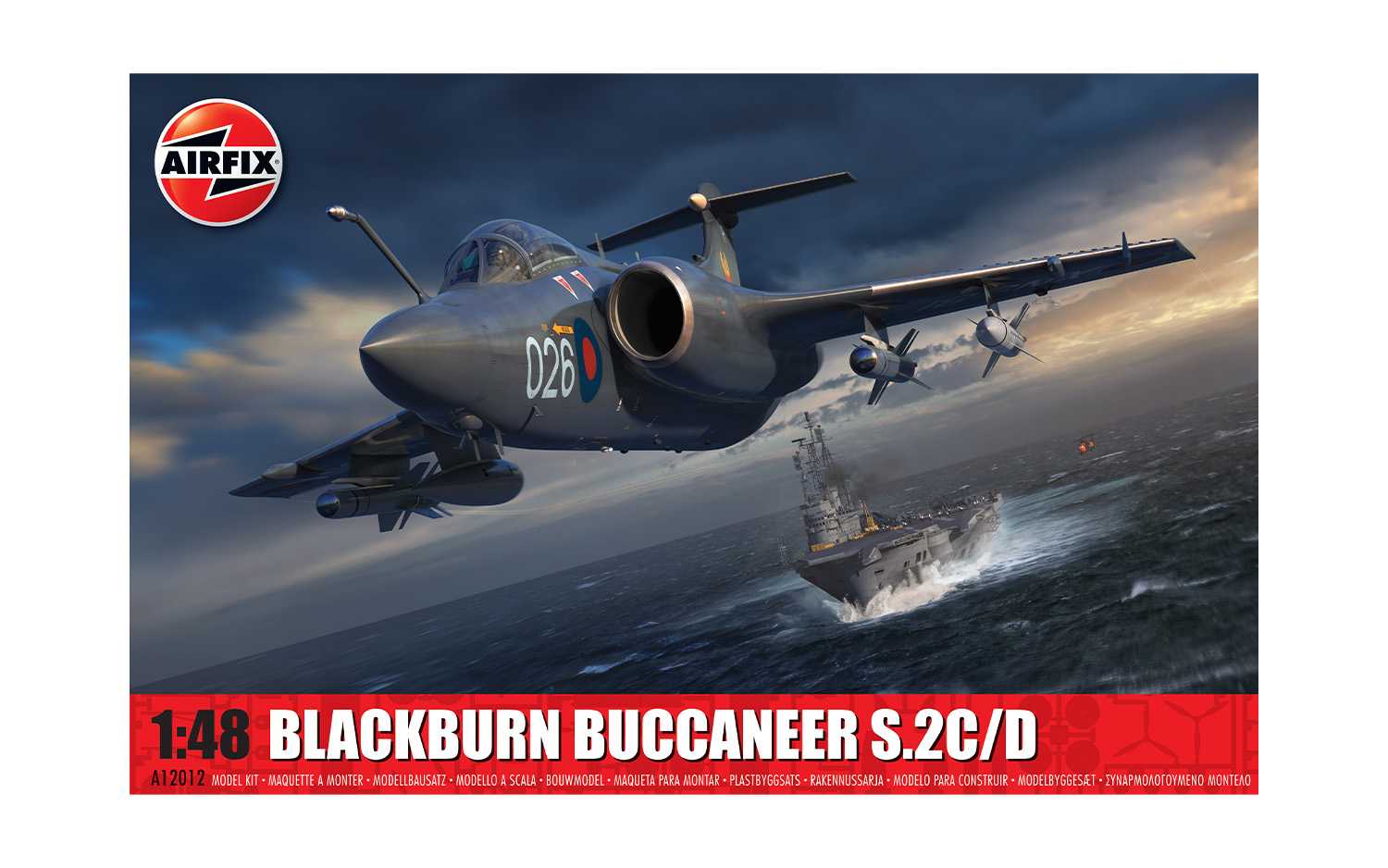 Fotografie Classic Kit letadlo A12012 - Blackburn Buccaneer S.2 (1:48)