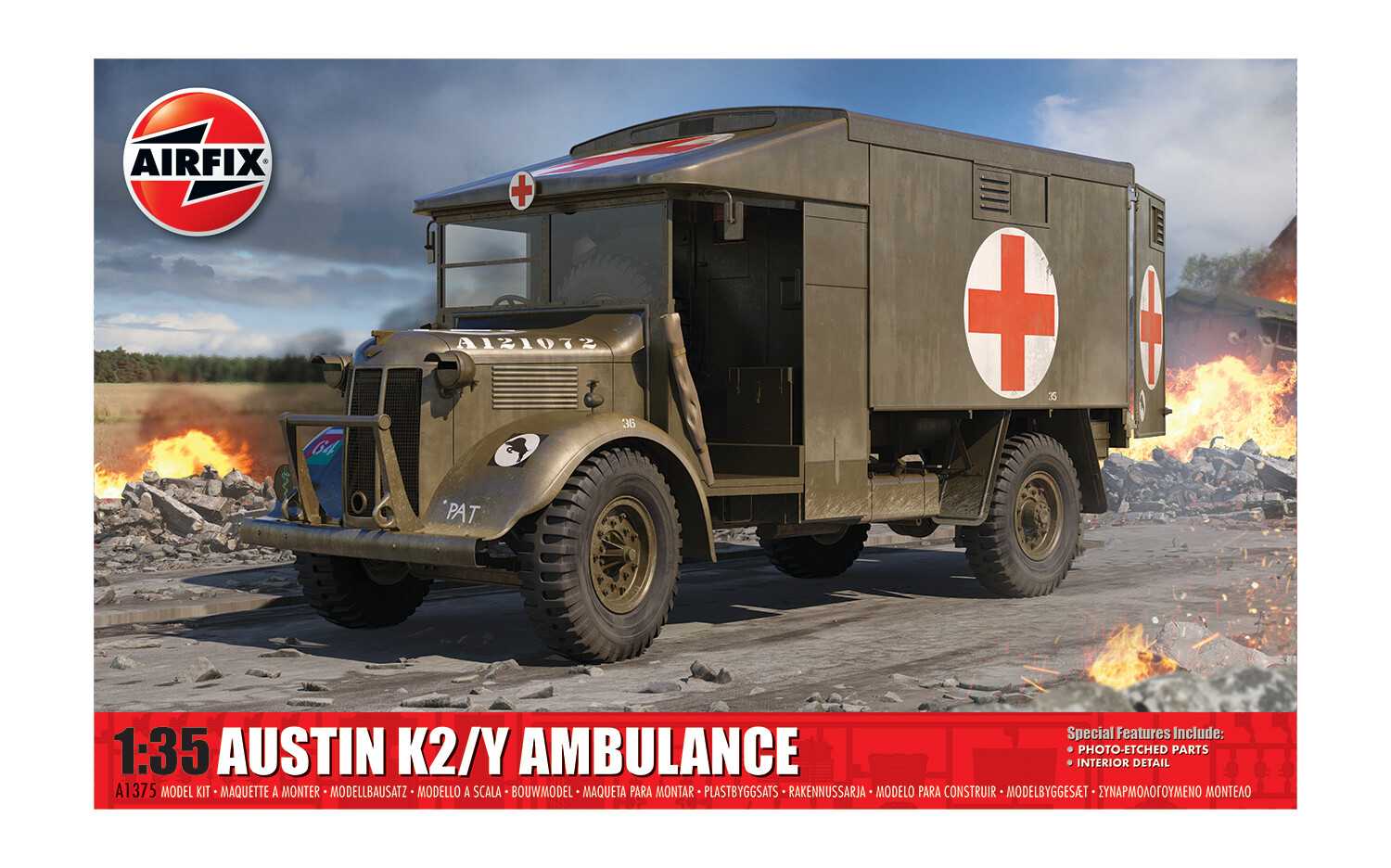 Fotografie Classic Kit military A1375 - Austin K2/Y Ambulance (1:35)