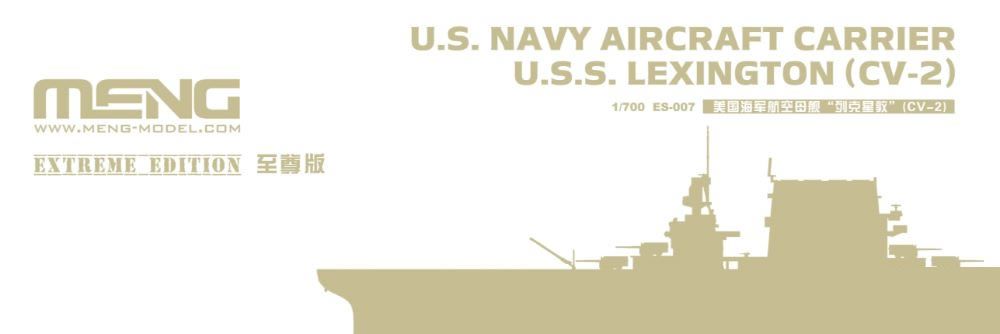 1/700 U.S. Navy Aircraft Carrier U.S.S. Lexington (Cv-2) Extreme Edition