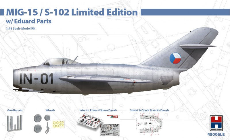 1/48 MIG-15 / S-102 Limited Edition