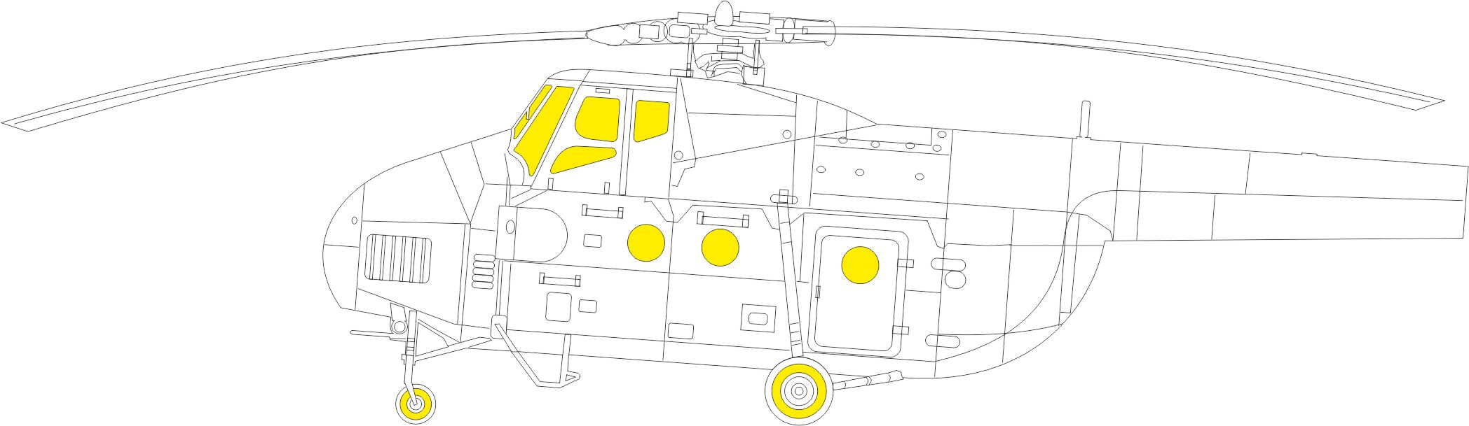 1/48 Mi-4 Tface (TRUMPETER)