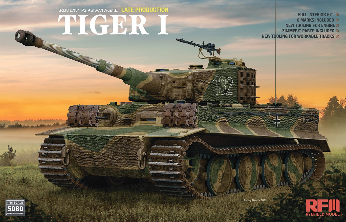 1/35 Sd.Kfz.181 Tiger I Late Production - full interior