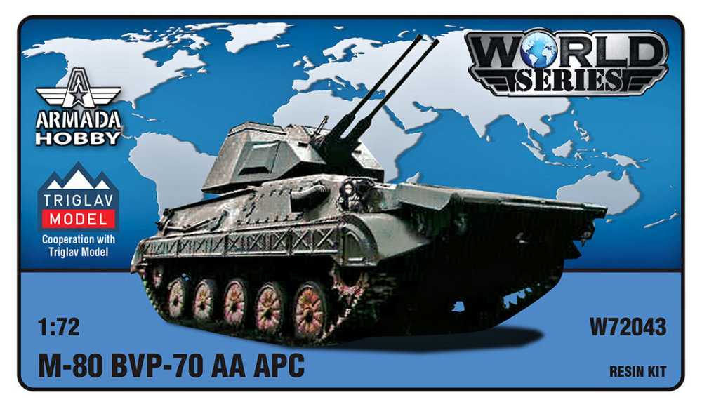 1/72 M-80 BVP-70 AA APC (resin kit)