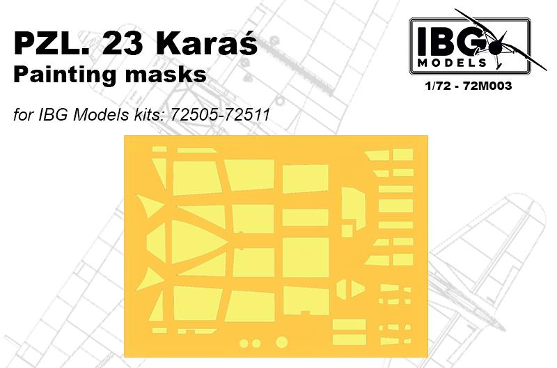 1/72 PZL. 23 Karas Painting Mask set