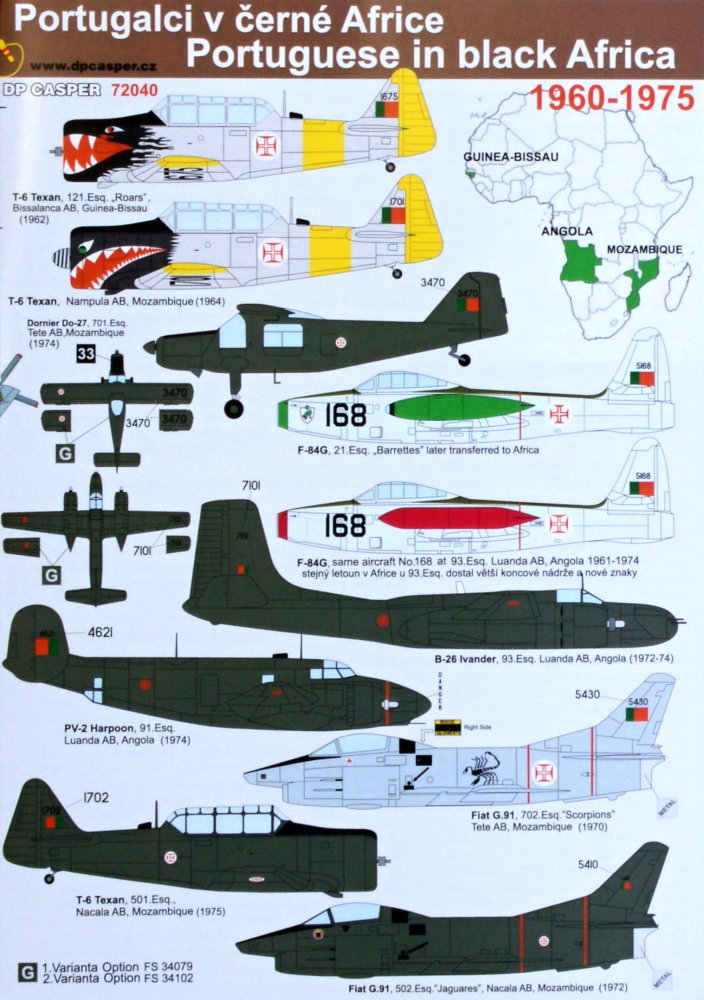 1/72 Portuguese in black Africa, 1960-1975